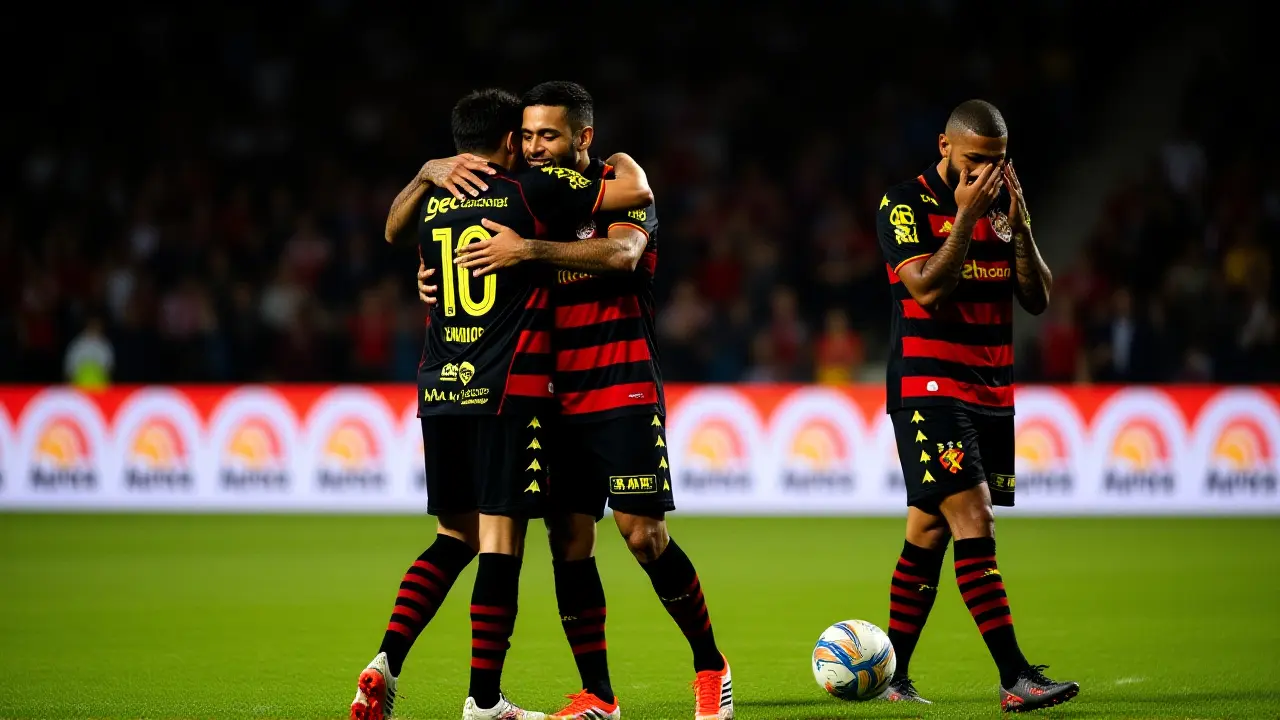 De Pena e Felipinho discutem, mas gol garante vaga do Sport na semifinal